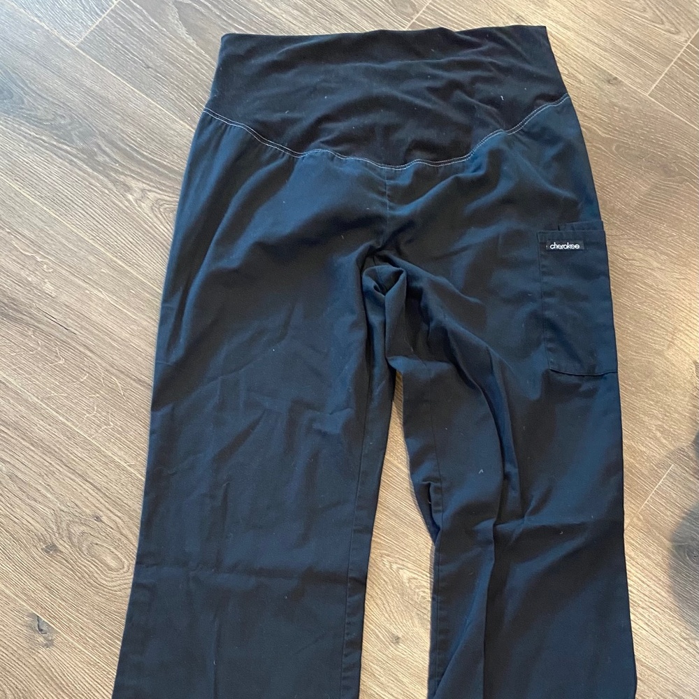 Cherokee Maternity Scrubs, black